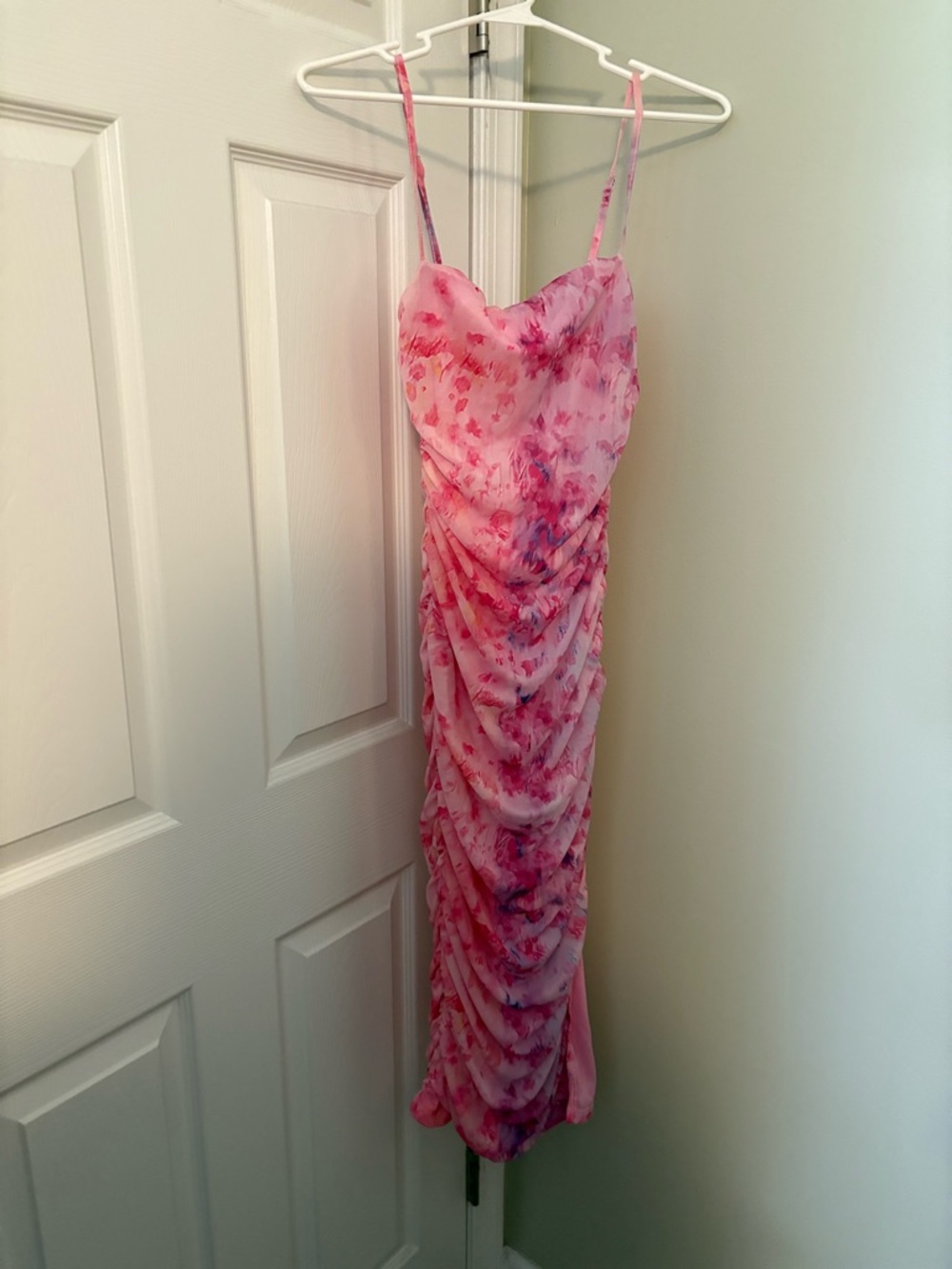 Pink Midi Dress